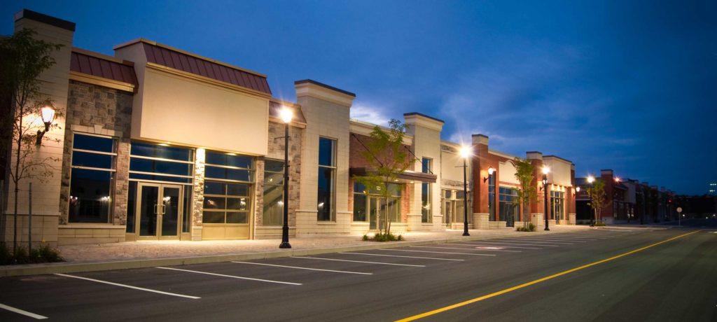 mall parking lot