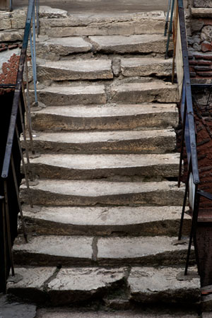 broken staircase